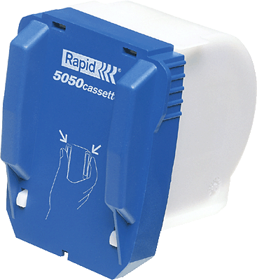 Rapid Heftkassetten für Elektrohefter 5050E/20993500 weiß Inh.5000