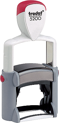 Trodat Textstempel Professional Line/590100-5200 41x24mm 6-zeilig