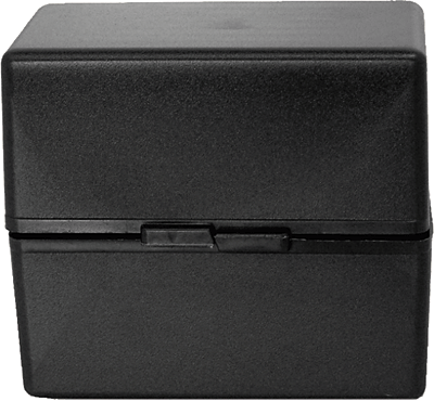 M&M Karteikästen/66040301SP A7 / 112x64x97 mm schwarz leer