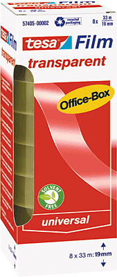 Tesa Office-Film/57405-00002-00 33mx19mm transparent 26mm