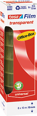 Tesa Office-Film 10m:19mm/57404-00002-02 transparent 26mm