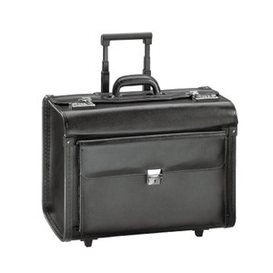 Alassio Trolley-Pilotenkoffer schwarz