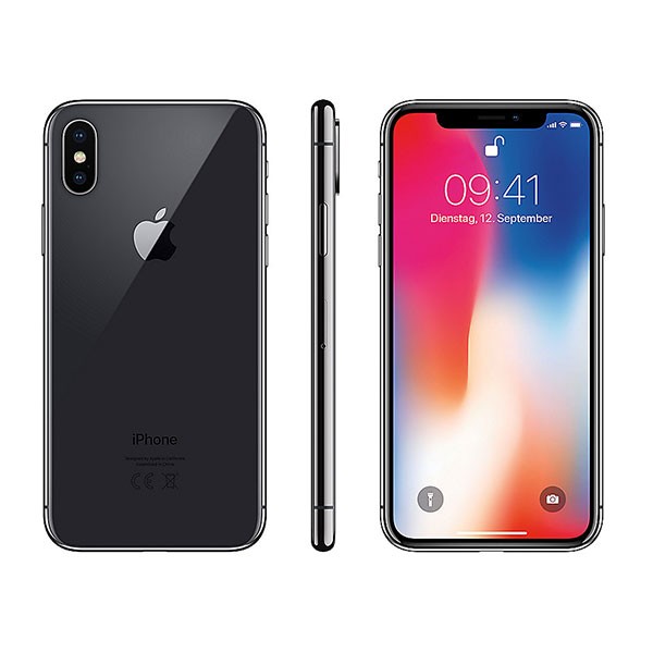 Apple iPhone X 64 GB Space Grau 