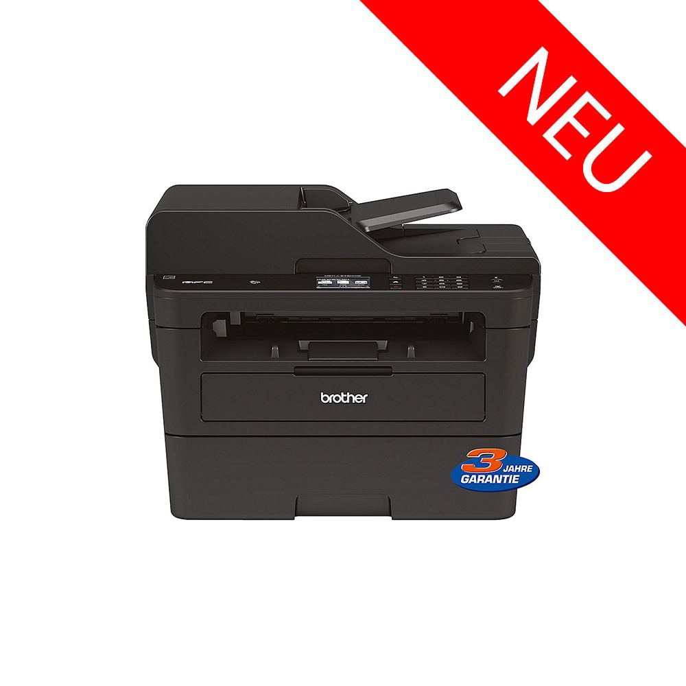 Brother MFC-L2750DW S/W-Laser-Multifunktionsdrucker Scanner Kopierer Fax WLAN