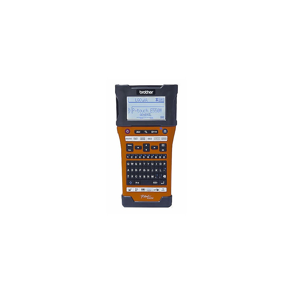 Brother P-touch E550WVP Beschriftungsgerät inkl. 3 Jahre Garantie Akku USB WLAN