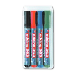 Edding 4er-Pack Whiteboardmarker "363"
