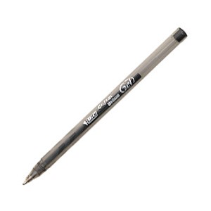 BiC Roller Cristal Gel, 20 Stück, schwarz