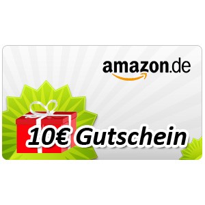 Amazon Gutschein über 10 Euro