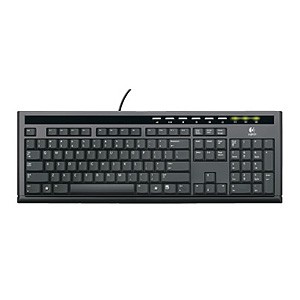 Logitech Tastatur UltraX Premium Keyboard schwarz