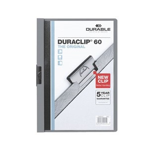 Durable Klemmhefter "DURACLIP" anthrazit