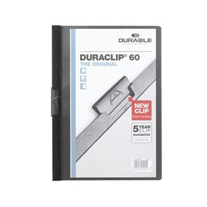 Durable Klemmhefter "DURACLIP" schwarz