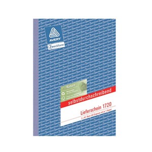 Avery Zweckform "Lieferschein", 2x40 Blatt