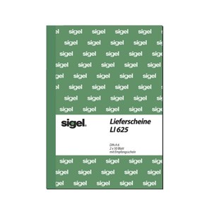 Sigel "Lieferschein mit Empfangsschein", 2x50 Blatt