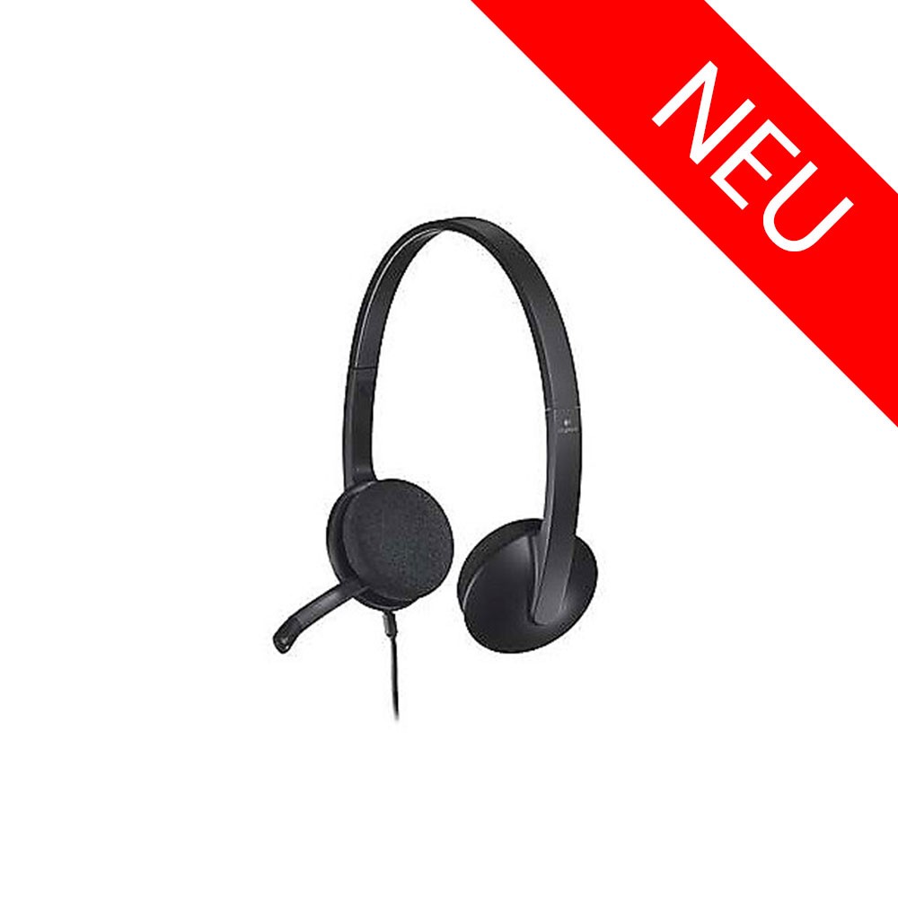 Logitech H340 Kabelgebundenes Beidseitiges Headset