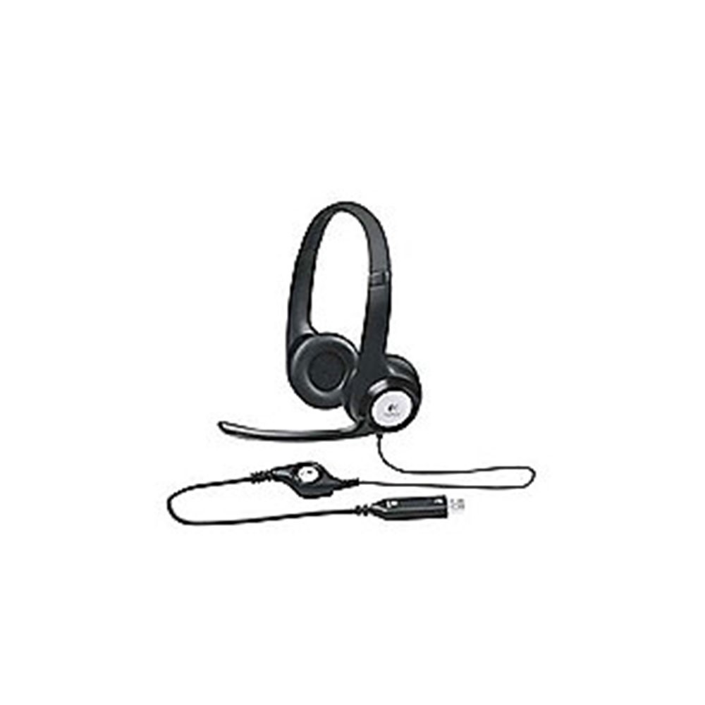 Logitech H390 Kabelgebundenes Beidseitiges Headset 981-000406