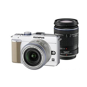OLYMPUS E-PL1 inkl. Objektive ED 14-42mm + ED 40-150mm