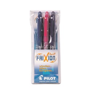 Pilot 3er-Pack Tintenroller "Frixion"