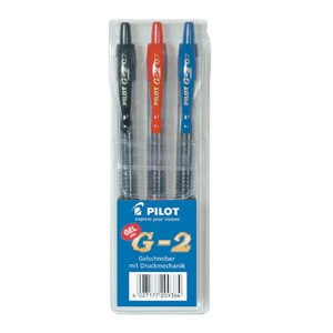 Pilot 3er-Pack Gelroller "G2"
