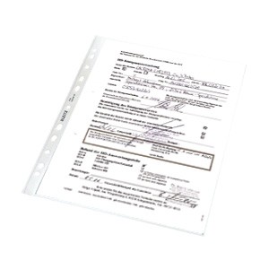 Leitz Prospekthüllen "Standard" genarbt