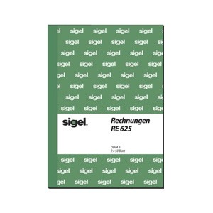 Sigel Formularbuch "Rechnung", 2x50 Blatt