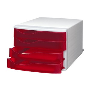 ATLANTA Schubladenbox Rot