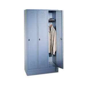 C P Spind-Garderobe, lichtgrau
