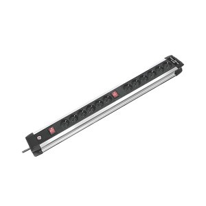 Brennenstuhl Steckdosenleiste »Premium Alu Line«, 12-fach