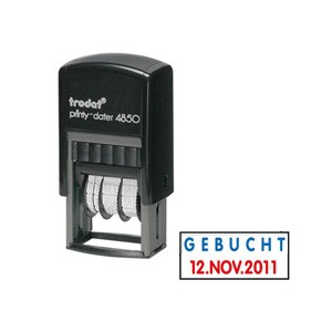 trodat Datum- und Textstempel printy-dater 4850/L, GEBUCHT