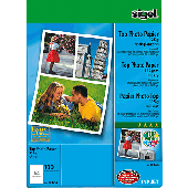 Sigel InkJet-Photo-Papier hochglänzend/IP664 A4 hochweiß 125 g/qm Inh.100