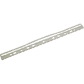 Helit Prospektschiene M-Clip/H2512005 A4 weiß