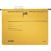 Leitz ALPHA Hängehefter/1984-30-15 A4 gelb 250g/qm Inh.5