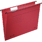 Leitz ALPHA Hängemappe/1985-30-25 A4 rot 250g/qm Inh.5
