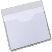 Durable Namensschilder ohne Clip/8136-19 farblos offen Inh.20