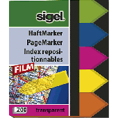 Sigel Pfeilhaftmarker/HN613 45x60 mm Inh.200 BL