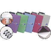 Oxford Office Spiralbuch /353002406 DIN A4 sortiert kariert 5 mm 90 g/qm