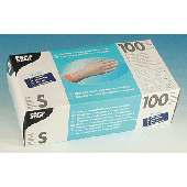 PAPSTAR Handschuhe Vinyl/12232 natur Inh.100
