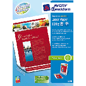 Avery Zweckform Photopapier Colour Laser/1198 DIN A4 weiss beidseitig glänzend 120 g/qm Inh.200