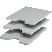 styrorac Tablare/280-3123.80 BxT 234x298mm grau Inh.3