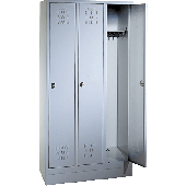C+P Stahlspind/12820-30 H180xB90xT50 cm lichtgrau
