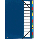 Exacompta Ordnungsmappe Ordonator 12/55342E blau 12-teilig