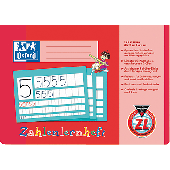 Oxford Zahlen- und Rechenheft/384401600 DIN A4 quer ZL 90 g/qm