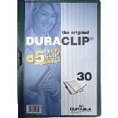 Durable Klemmmappe/2200-32 DIN A4 petrol/dunkelgrün