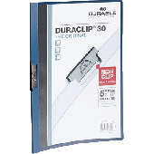 Durable Klemmmappe/2200-07 DIN A4 dunkelblau