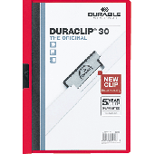 Durable Klemmmappe/2200-03 DIN A4 rot
