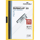 Durable Klemmmappe/2200-04 DIN A4 gelb