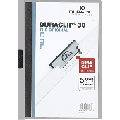 Durable Klemmmappe/2200-10 DIN A4 grau