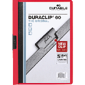 Durable Klemmmappe/2209-03 DIN A4 rot