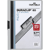 Durable Klemmmappe/2209-10 DIN A4 grau
