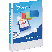 Exacompta Präsentations-Ordner KreaCover/200802H für DIN A4+ weiß 80 mm