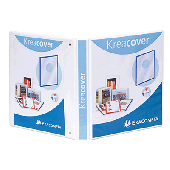 Exacompta Präsentationsringbuch KreaCover A4+/51841E 320x265 mm weiß 38 mm 20 mm